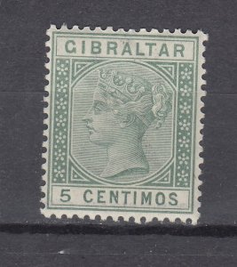 J44138 JL Stamps 1889-95 gibraltar mlh #29 queen