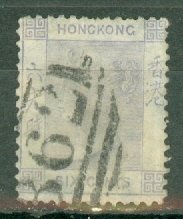 MG: Hong Kong 12 used watermark reversed Gibbons CV $210