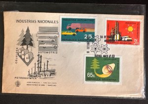 CM) 1971. ARGENTINA. AUTOMOTIVE, PETROCHEMICAL, PULP AND PAPER. FDC.