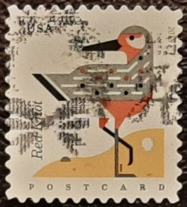 US Scott # 4991; used (35c) postcard rate, Coastal birds; VF centering