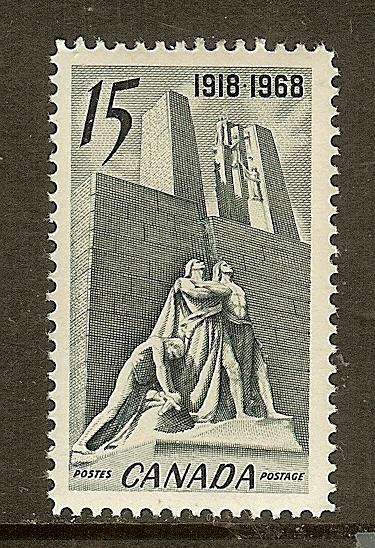 Canada, Scott #486, 15c Canadian Memorial, MNH