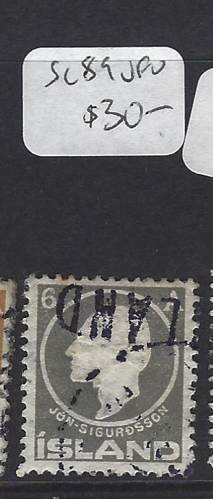 ICELAND   (PP1607B)  6 A    SC 89       VFU