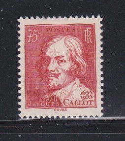 France 305 Set MH Jacques Callot, Engraver (B)