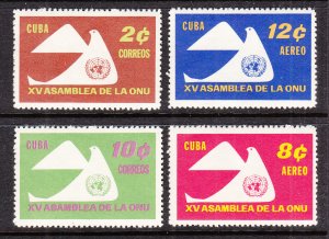 Cuba 668-669,C222-C223 MNH VF