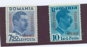Romania #461-462 Unused Single (Complete Set)