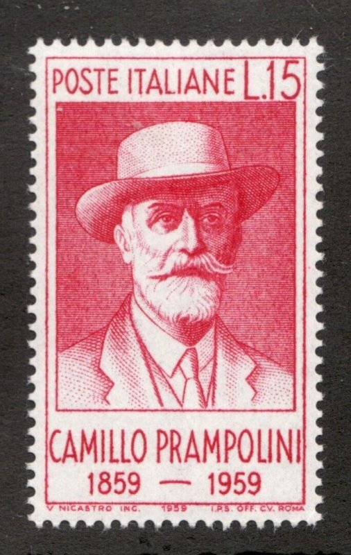 1959 Italy Sc# 772 - Camillo Prampolini Socialist Leader & Reformer MH Cv$8