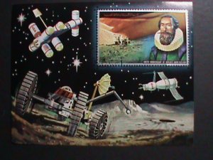 AJMAN-1971-400TH ANNIVERSARY-BIRTH OF KEPLER-SPACE CTO S/S VERY FINE