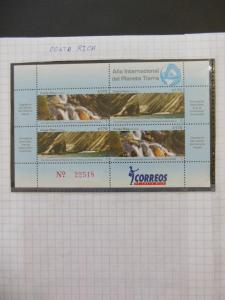 COSTA RICA : 5 Modern Souvenir Sheets. Very Fine, Mint Never Hinged.