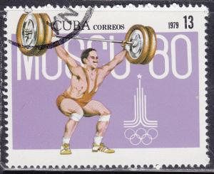 Cuba 2273 USED 1979 XXII Summer Olympic Games, Moscow