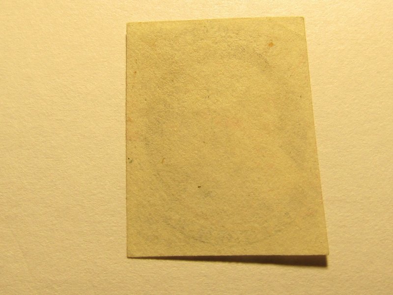 US STAMPS, Scott #9, RED NY City Deliver PAID Carrier Cancel, USED 1851, SCV$215