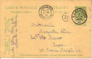 Belgium, Government Postal Card