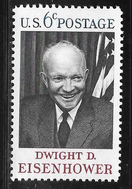 USA 1383: 6c Dwight D. Eisenhower, 34th President (1890-1969), MNH, VF