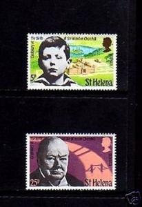 ST HELENA - 1974 - CHURCHILL - BLENHEIM - LONDON BRIDGE -  MINT - MNH SET!