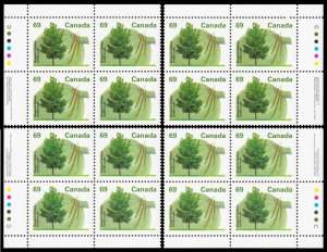 Canada Scott 1369 Plate Blks., All 4 Corners, AP (1994 ) Mint NH VF M