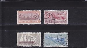 Denmark  Scott#  472-5  Used