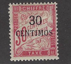 French Morocco SC J3 Unused NG F-VF...Fill a great Spot!