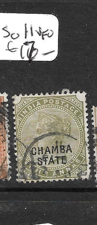 INDIA  CHAMBA (PP3108B) QV  SG13  6A     VFU