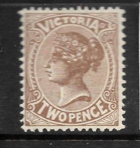 VICTORIA  1882-84   2d    QV   MLH    SG 210