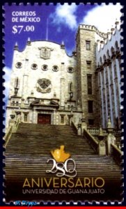 2807 MEXICO 2012 -UNIVERSITY OF GUANAJUATO, 280th ANNIV., EDUCATION, MNH