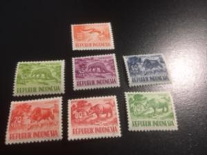 Indonesia sc 450-456 MLH comp set animals