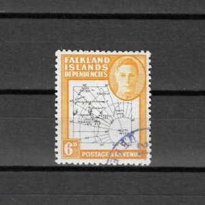 FALKLAND ISLANDS/DEPENDENCIES 1946/49 SG G14a USED