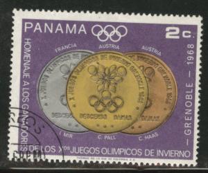 Panama  Scott 487A used CTO Olympic 1968 corner cancel