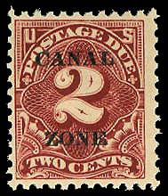 CANAL ZONE J13  Mint (ID # 31536
