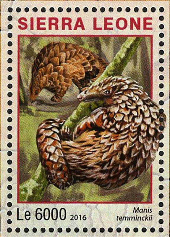 Park Mana Pools Stamp Zimbabwe Manis Temminckii S/S MNH #7266-7269