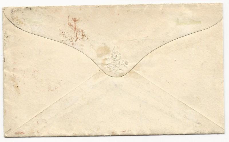 GREAT BRITAIN Scott #48 Pl #4 Tied to New York, NY Cover 1866 Liverpool