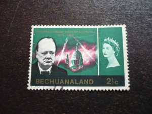 Stamps - Bechuanaland - Scott# 207 - Used Part Set of 1 Stamp