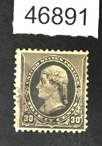 US STAMPS # 228 USED LOT #46891