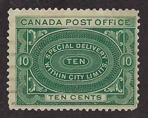 Canada Scott #E1 used F-VF