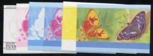 Tuvalu-Vaitupu 1985  #39 - 46 VF NH Each pair in 6 Imperf progressive Proofs....