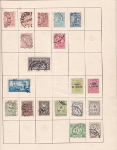 romania stamps page ref 17044