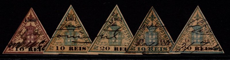 Portugal 5 Industry Revenues 1894 - 01 Used (Last w/ Thin) - S35947