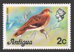 Antigua 407, MNH. Michel 401. Birds 1976. Zenaida dove.