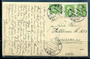 Estonia/Estland Photo Postal card Used cancel 25/5/1936 9470