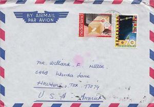Netherlands, Airmail, Europa, Space
