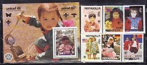 Mongolia 2247j-p Traditional Costumes Mint NH