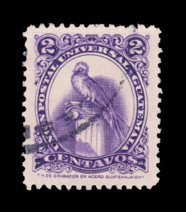 GUATEMALA STAMP 1957. SCOTT # 367. USED. # 7