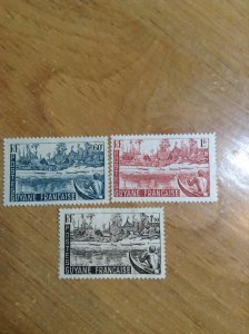 French Guiana  #  196-198  MH