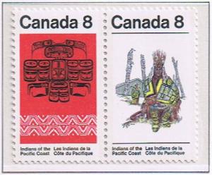 Canada Mint VF-NH #573a Pacific Coast Indians