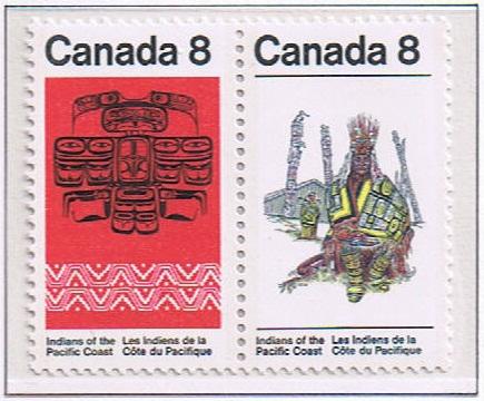 Canada Mint VF-NH #573a Pacific Coast Indians