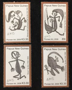 Papua New Guinea Flying Fox by Akis Pioneer Art 2008 MNH+Sheets (6 Items) PAP5