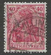 Germany 124 Used  SCV$1.90