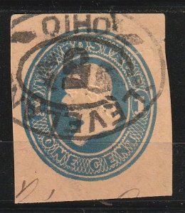 US Cut Square SC# U111,  Used   (1548k)