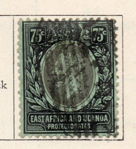 East Africa & Uganda 1912 Early Issue Fine Used 75c. NW-253321