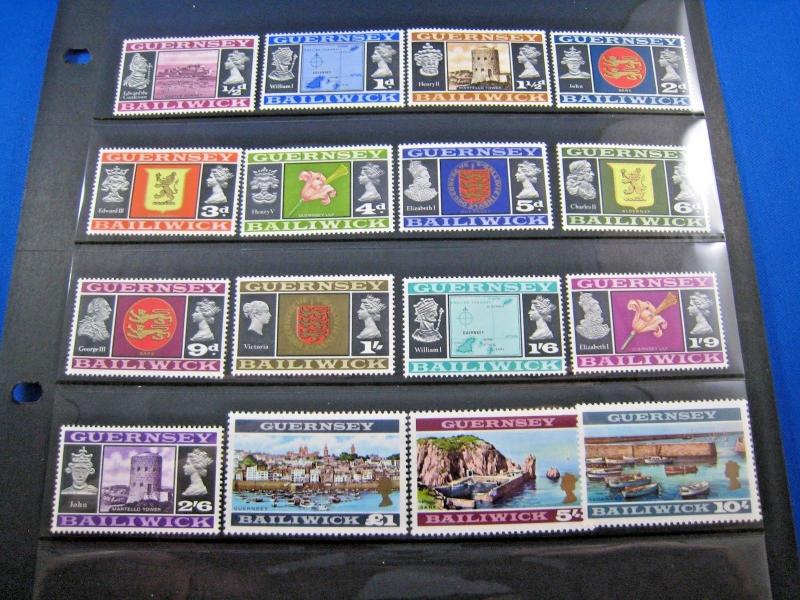 GUERNSEY -  SCOTT # 8-24  - MNH