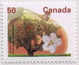 Canada Mint VF-NH #1365 Snow Apple