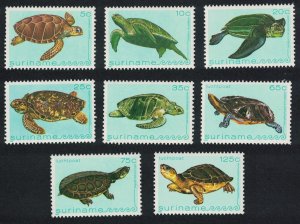 Suriname Turtles 8v 1982 MNH SG#1064-1071